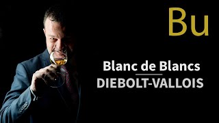 Le champagne Blanc de Blancs Diebolt Vallois dégusté par Patrick Borras restaurant Pierre Gagnaire [upl. by Ludba]