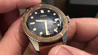 ORIS SIXTY FIVE BRONZE BICO FIRST LOOK  REVIEW [upl. by Odelinda]