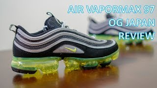 REVIEW amp ONFEET  Air Vapormax 97 OG Japan [upl. by Isbella335]