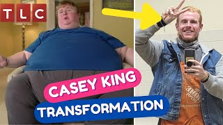 Casey King’s Shocking Weight Loss Journey in 2021  Family by the Ton TLC [upl. by Rabma]