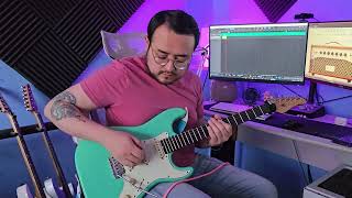 Nick Johnston  Remarkably Human  Guitar solo  Archetype Mateus Asato FREE PRESET [upl. by Celinda]