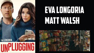 Eva Longoria amp Matt Walsh Interview  Unplugging Vertical Entertainment [upl. by Rochemont340]