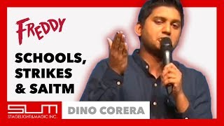 Schools Strikes Doctors amp SAITM  Dino Corera at Freddy [upl. by Rot]