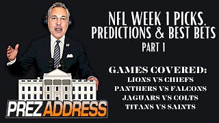 2023 NFL Week 1 Predictions  NFL Picks on Every Week 1 Game Part 1  NFL Prezidential Address [upl. by Wakefield284]