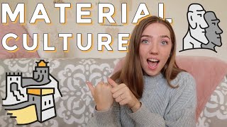 What is MATERIAL CULTURE Anthropology Student Explains Archaeological Theory New Archaeology Etc [upl. by Karil]