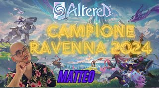 Intervista al Campione Ravenna 2024  Matteo Chirico  Akesha Recursion  Torneo Andycards Ravenna [upl. by Stoeber]