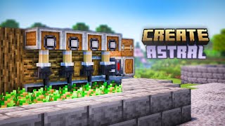 Mechanical Bearing Tree Farm and Diorite Generator Ep6 Create Astral Modpack [upl. by Aneloc]