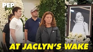 Andi Eigenmann Jake Ejercito magkasama sa pagdating ng labi ni Jaclyn Jose  PEP Hot Story [upl. by Htiaf]