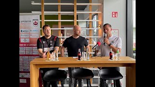 Pressekonferenz nach SV Lippstadt  RotWeiß Oberhausen [upl. by Gussman105]