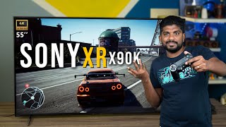 Sony BRAVIA XR X90K 55 inch 4K TV Review in Tamil [upl. by Sabec704]