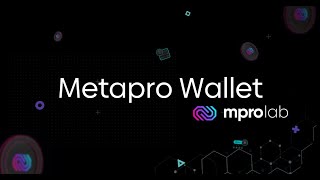 How to create new Metapro Wallet  Tutorial [upl. by Levinson115]