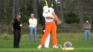 Rickie Fowler  Golf Swing Analysis [upl. by Wilburt]