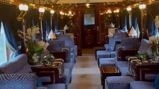 Inside The Worlds Most Luxurious Train Venice Simplon Orient Express [upl. by Aihppa]