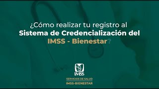 ¿Cómo obtener tu Credencial del IMSSBIENESTAR  Tutorial paso a paso [upl. by Eddie]