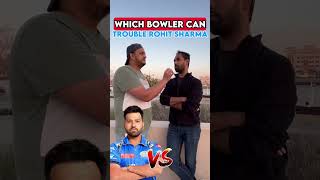 Rohit Sharma vs World Class Bowlers pakistanireaction cricket indvspak indvsaus [upl. by Caritta]