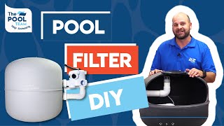 Swimming Pool Sand Filters  Filter Anatomy  Filter DIY [upl. by Oinotnaocram]