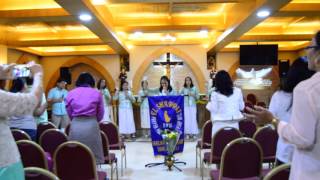 ESPIRITONG BANAL MANAHAN KA  SHARJAH GOSPEL CHOIR amp BAND [upl. by O'Toole]