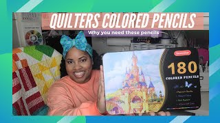 Soucolor Colored Pencil Review  Quilters Colored Pencils [upl. by Llednik]