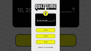 10 20 40 80   Maths McqsQuiz For Test Preparation 2024 [upl. by Sigler245]