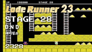 Lode Runner 23  Stage 28 D N D  Apink 2328 [upl. by Boigie]