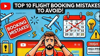 The Top 10 Flight Booking Mistakes to Avoid [upl. by Sudnak]