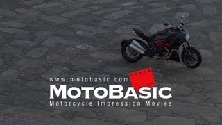 DUCATI DIAVEL TEST RIDE MOVIE ドゥカティ・ディアベル バイク試乗インプレ・レビュー [upl. by Tiena790]