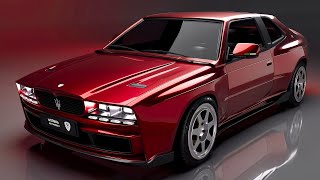 Maserati Biturbo Shamal Restomod Modena Automobili  Classic Car  Custom Build [upl. by Gleich]