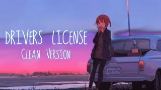 1 HOUR Nightcore  drivers license Clean  Request Lyrics [upl. by Bloomer]