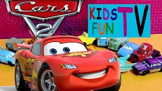 Disney Toys Cars 2 toys Collection diecast review [upl. by Reina]