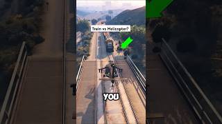 If You Crash a Helicopter into a Train in Every GTA Game [upl. by Rivalee]