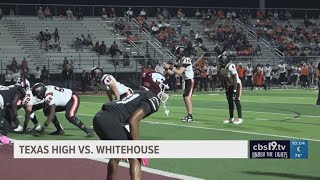 UNDER THE LIGHTS Texas High vs Whitehouse [upl. by Nolahp]