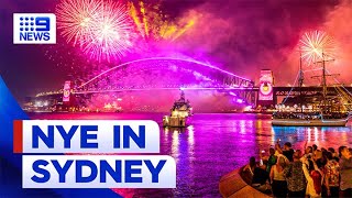 Millions to pack Sydney Harbour this New Years Eve  9 News Australia [upl. by Yeffej]