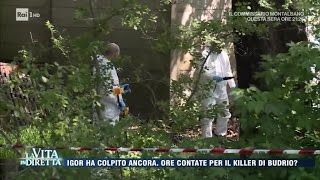 Igor ha colpito ancora Ore contate per il killer di Budrio  La Vita in Diretta 10042017 [upl. by Madel]