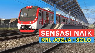 Naik KRL Jogja  Solo Itu Asik Banget  Trainz Simulator Indonesia [upl. by Nicolas]