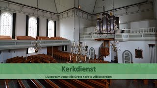 Grote Kerk Alblasserdam 10112024 NM  ds JC Schuurman  Scherp op Jezus letten [upl. by Rotow]