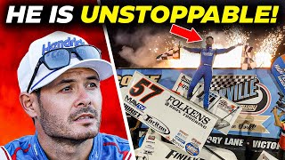 What Kyle Larson JUST Did at Knoxville Nationals SHOCKS Everyone [upl. by Ayam514]