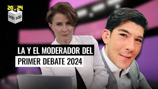 DENISE MAERKER y MANUEL LÓPEZ SAN MARTÍN 🎤 moderarán el PRIMER DEBATE de INE 🗳️ [upl. by Arfihs]