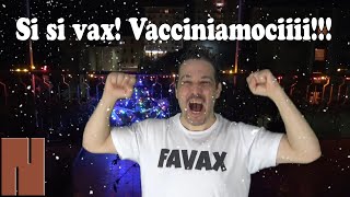 Si si vax vacciniamoci Canzone di Natale  Favax  Parodia  Jingle Bells [upl. by Meid]