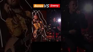 Imagine Dragons Bones versus Enemy livepeformance noautotune shorts [upl. by Niveg363]