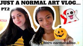 ART VLOG PT 2 🍪💗💗 [upl. by Trebornhoj118]