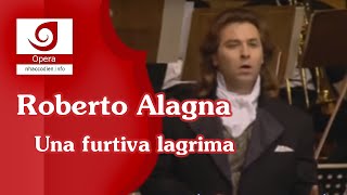 Roberto Alagna Una furtiva lagrima [upl. by Eillas]