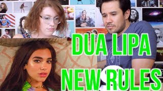 DUA LIPA  NEW RULES  REACTION [upl. by Ociram406]