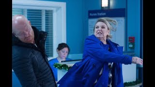 EastEnders  Cora Cross Slaps Max Branning 29th December 2017 [upl. by Nemra]