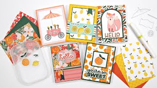 Scrapbookcom  Market Bloom  10 Cards 1 Collection [upl. by Zorana]