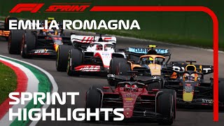 F1 Sprint Highlights  2022 Emilia Romagna Grand Prix [upl. by Inafets]