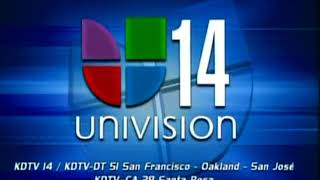 KDTVTVDT Univision 14 Children’s Programming Announcement 2004 [upl. by Freberg]