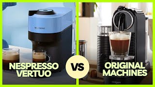 Nespresso Vertuo Vs Original Machines [upl. by Noirad]