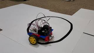 LineFollowing Robot  Raspberry Pi  Automatic Addison [upl. by Hodge720]