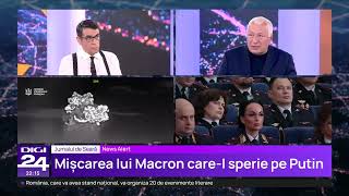 Scutaru Cred că rușii vor încerca să lovească obiectivele militare unde sunt consilieri francezi [upl. by Ardeen]