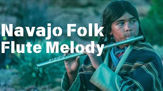 Soothing Navajo Folk Flute Melody  Native American Acoustic Music for Relaxation [upl. by Amsed745]